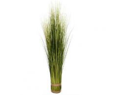 Plante artificielle en pvc coloris vert - Dim : D.12 x H.100 cm Pegane