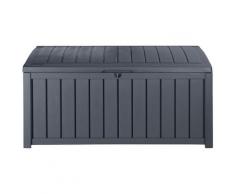 Coffre en résine GLENWOOD 390L - Gris