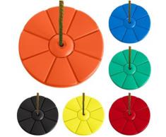 Siège de Balançoire à Disque Réglable pour Enfants, Portique Aire de Jeux Jardin | Bleu