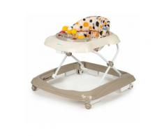 MSTORE - Trotteur bébé - 6m+ - Hauteur réglable - Pliable - Porteur éducatif - Gris