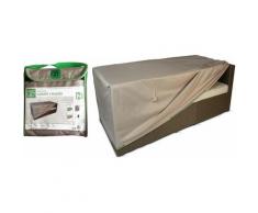 Housse canapé salon de jardin 2 places Standard - Taupe
