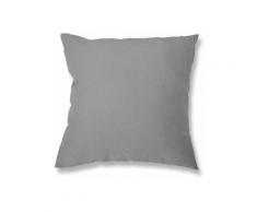Housse de coussin 60 x 60 cm - Gris - Linge de lit - Livraison gratuite - Gris