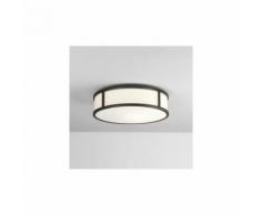 Plafonnier rond Mashiko 300 IP44 salle de bain - Bronze - Bronze
