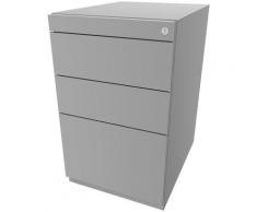 Bisley Caisson fixe Note™, avec 2 tiroirs universels, 1 tiroir pour dossiers suspendus, sans haut,