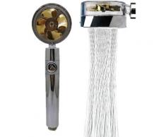 1 Pièce Pommeau de douche à hélice à réglage haute pression multicolore pour enfants GrooFoo (jaune)