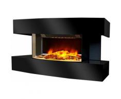 Cheminée électrique décorative 'Lounge médium' - noire
