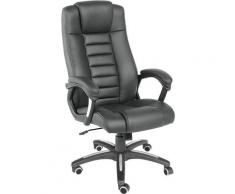 Chaise de bureau, Fauteuil de bureau, Siège de bureau Hauteur réglable, Pivotante Rembourrage Epais