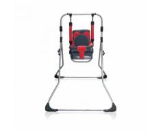 Balancelle berceau transat chaise haute 12m+ bébé enfant - Samba Plus 4en1 | Bleu marine et Rouge /
