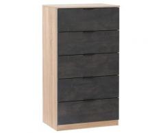 Chiffonnier Oxide 40 Cm X 60 Cm X 110 Cm