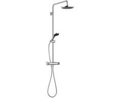 Dornbracht Tuyau de douche avec thermostat de douche, sans douche à main, douche sur pied 450 mm,