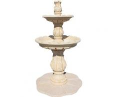 Anaparra - Fontaine de jardin ESTELA 90x172cm. pierre reconstituée couleur ocre