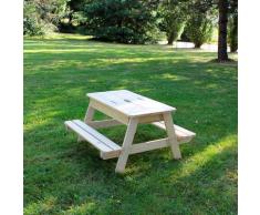 Table en bois pour enfant avec bac à sable intégré - Soulet