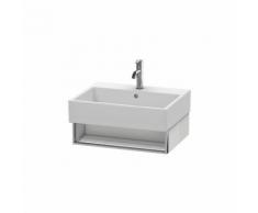 Meuble sous-lavabo Duravit Vero Air à accrocher au mur 58,4 x 43,1 cm, 1 compartiment ouvert, pour