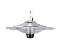 Parasol Chauffant Suspendu Infrarouge SATURN avec Télécommande et Une Lampe à LED - Chauffage