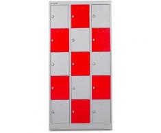Armoire robuste à 15 casiers Mw-tools DEKLK35