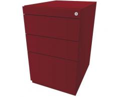 Bisley Caisson fixe Note™, avec 2 tiroirs universels, 1 tiroir pour dossiers suspendus, sans haut,