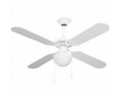 Ventilateur de plafond Niklas 3 vitesses 4 pales en MDF d.105 cm 60W Fly T 105