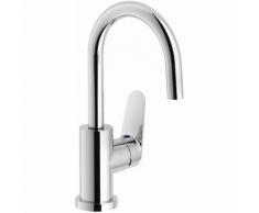Mitigeur lavabo BLUES bec haut - Chromé