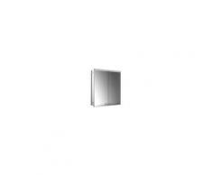 Emco asis evo Armoire lumineuse de toilette, modèle encastré, 2 portes, 600 mm, Exécution: avec