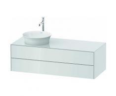 Duravit Ag - Duravit White Tulip, meuble-lavabo suspendu, largeur 1300 x profondeur 550mm, avec 2