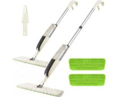 Balais Serpillère Spray Mop, Balai lave sol avec vaporisateur Balai Pulvérisateur pour la Maison la