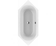 Baignoire Villeroy et Boch en acrylique hexagonal hexagonal LOOP & Friends duo ovale, UBA205LFO6V