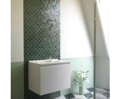 Caisson simple vasque PROLINE 80 - Blanc brillant