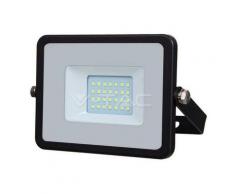 Projecteur LED 20W Boitier Noir IP65 Samsung Chip | Température de Couleur: Blanc froid 6400K