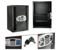 Arebos - electronic furniture safe | with double bolt locking | safe | incl. mounting material |