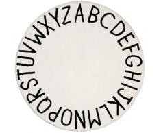 Alphabet Tapis Ramper Bebe Tapis de Jeu Doux Rond Tapis pour Chambre des Enfants Antidérapant