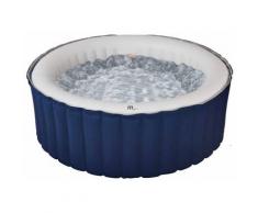 Spa gonflable jacuzzi rond bleu 4 places LR04-NA Lite Mspa