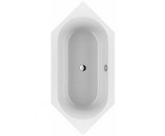 Baignoire Villeroy et Boch en acrylique hexagonal hexagonal LOOP & Friends duo ovale, UBA199LFO6V