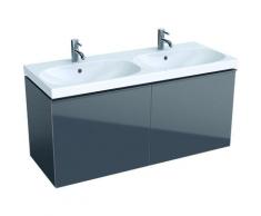 Keramag Acanto Meuble sous-lavabo 500613, 1190x535x476mm, Couleur (avant/corps): Verre Lave / Lave
