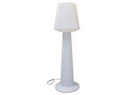 Lampadaire design lumineux filaire pour extérieur éclairage puissant LED blanc AUSTRAL H170cm culot