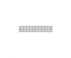 Plaque grille aération 100x400 mm, F1 rainuré 30x5 mm