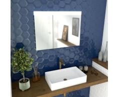 Miroir led SKY LIGHT 80x60 pour salle de bain