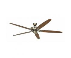 Ventilateur de plafond CLASSIC ROYAL - Ø hélice 1800 mm - chêne ancien / noyer / laiton ancien