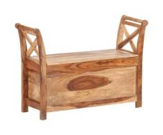 Asupermall - Banc d'entree 103x33x72 cm Bois solide
