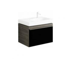 Keramag Geberit Citterio Meuble sous-lavabo 500557JJJ1, 73,4x55,4x55,4x50,4cm, texture bois chêne