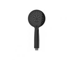 WENKO Pommeau de douche Young Line, Pommeau de douche 5 jets, nettoyage facile du calcaire, pommeau