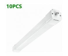 10X ANTEN Reglette Tube LED 120CM , 36W 3600LM Réglette Lumineuse LED Blanc Naturel Reglette LED de