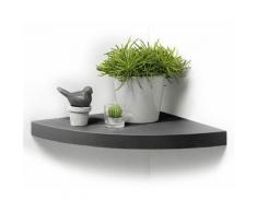 Paris Prix - étagère Murale D'angle flottante 25cm Anthracite