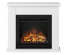 Cheminée électrique décorative 'Frode' Blanche - Powerflame