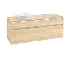 Villeroy Und Boch - Meuble sous-lavabo Villeroy & Boch Legato B132, 1400x550x500mm, lavabo à