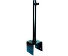 Outils Et Nature - Support de fixation 7x7 cm pour girouette en fer forgé