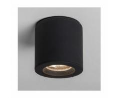Plafonnier Kos rond LED IP65 salle de bains - Noir - Noir