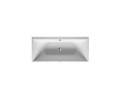Duravit Ag - Duravit DuraSquare baignoire d'angle droite, 180x80cm, habillage sans couture, deux