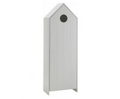 Paris Prix - Armoire Enfant 4 Niveaux casami 171cm Blanc