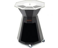 Le pro - Plancha, Barbecue et à bois - Surface de cuisson de la plancha de 3126 cm2 - Noir - Brasero