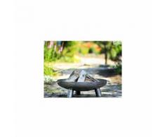 Brasero de jardin BALI en acier - Avec couvercle